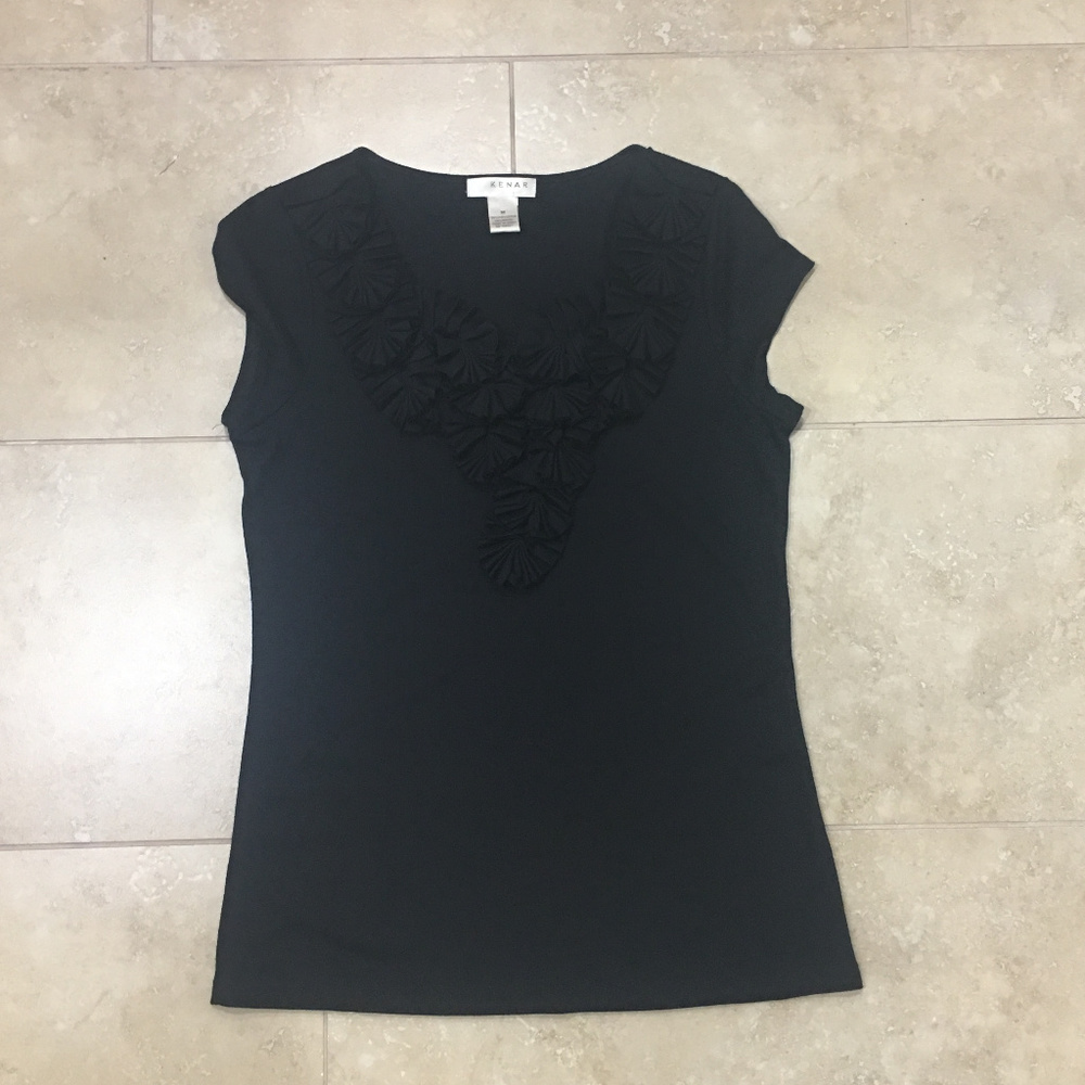 Women's Kenar Cap Sleeve Top